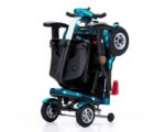 Scootmobiel Bobby Blue Deluxe 4W Luchtbanden - Afbeelding 4